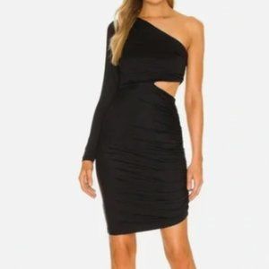 Susana Monaco One Shoulder Cut-Out Mini Dress S